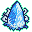 Ice Crystal item icon in Megabonk